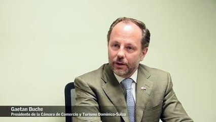 Gaetan Bucher Presidente de La Cámara de Comercio y Turismo Dominico-Suiza
