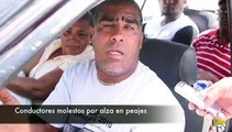Conductores Molestos con Alza de Peajes