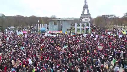 Manifestaciones en Paris