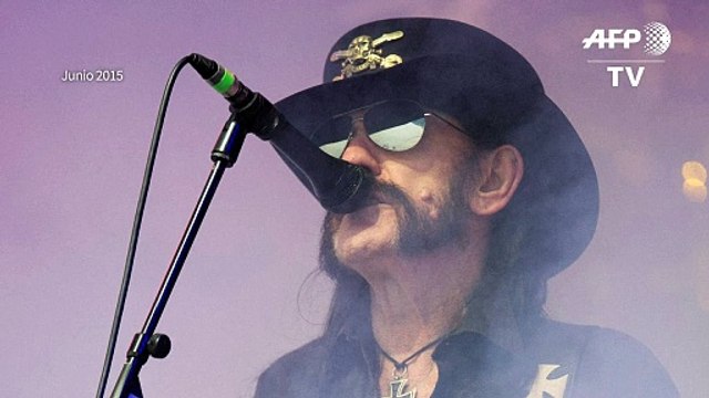Muere Lemmy Kilmister, líder de la banda Motörhead