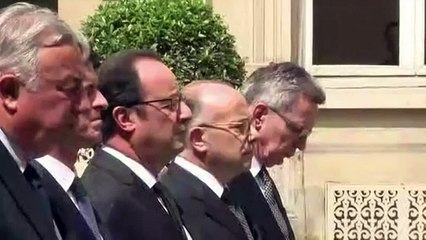 Francia rinde homenaje a víctimas de nuevo atentado