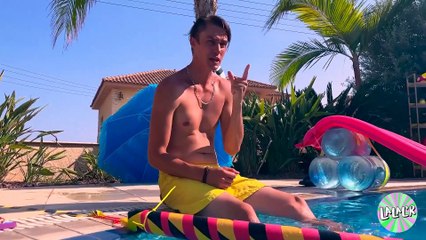 Construire une SALLE SECRÈTE pour une fête à la piscine ! DIY et astuces géniales pour les vacances