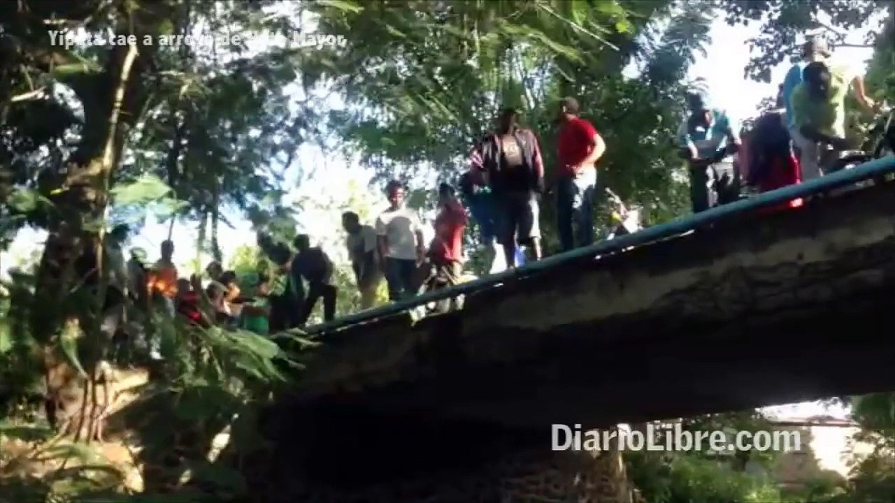 Yipeta cae a arroyo de Hato Mayor