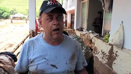 Dramática búsqueda de desaparecidos por deslave en Brasil