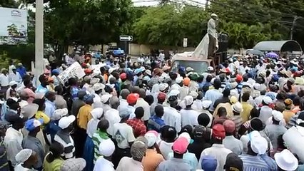 Manifestación de cañeros
