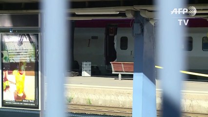 Interrogan al atacante del tren francés