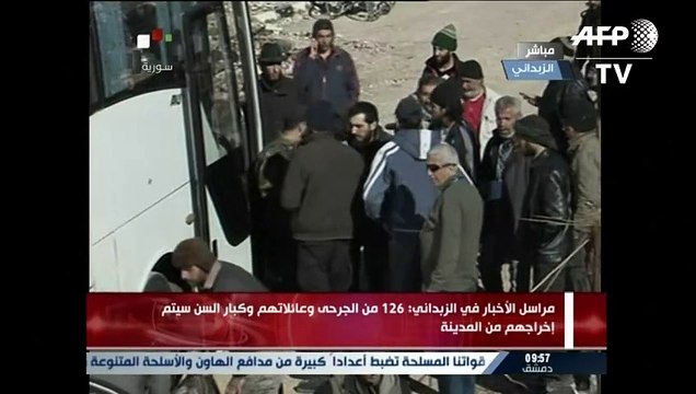 Rebeldes evacúan tres ciudades en Siria tras acuerdo con Asad