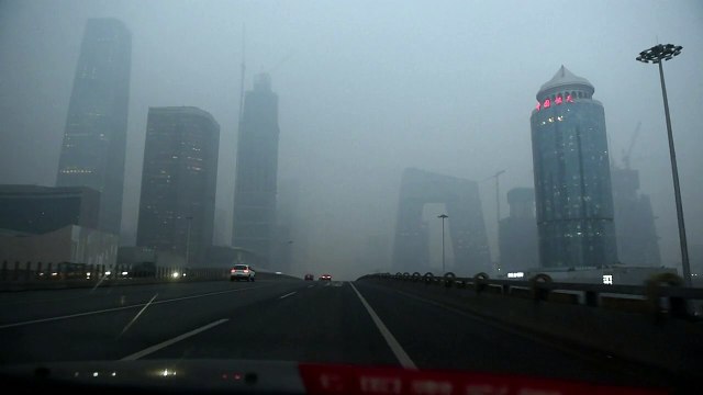 Medidas excepcionales en Pekín por contaminación del aire