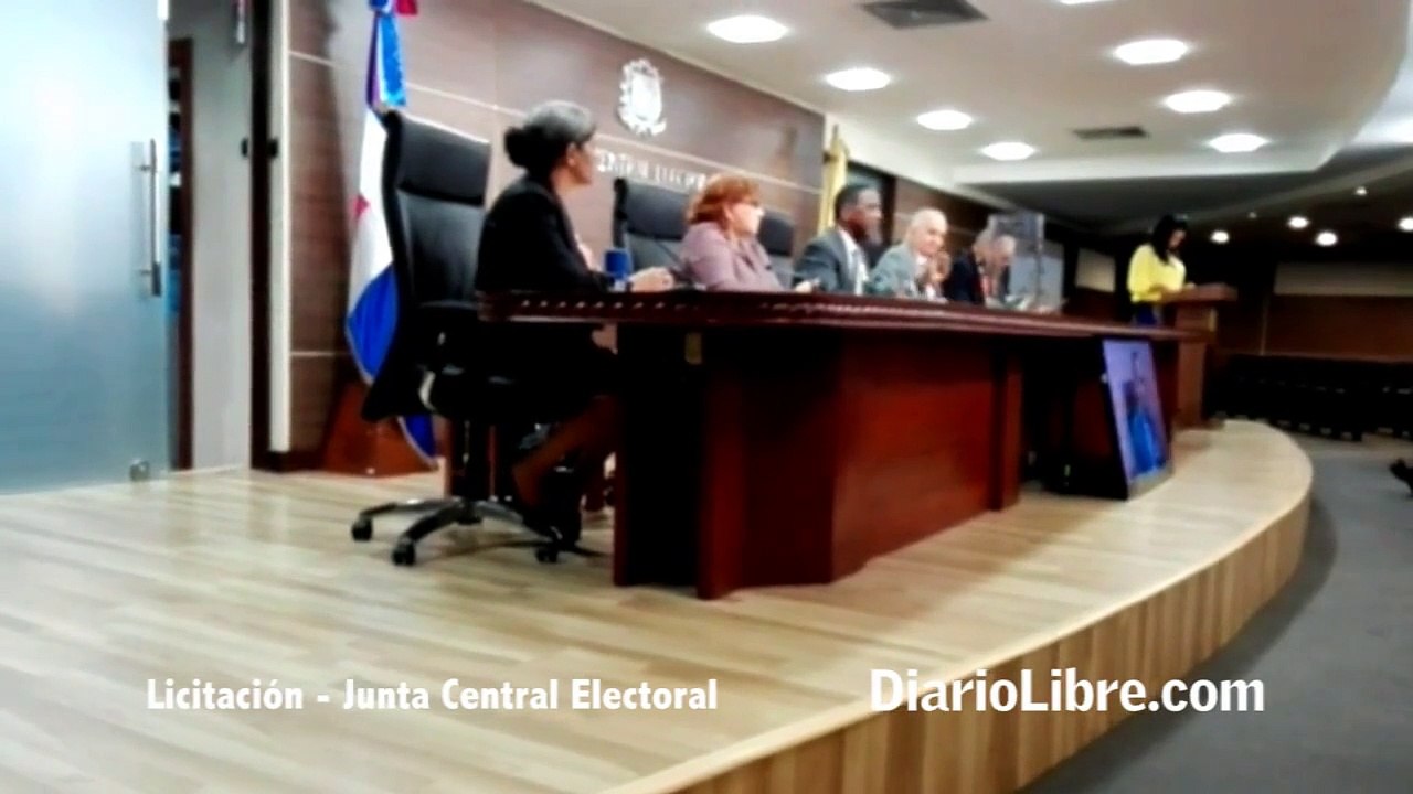 Licitación - Junta Central Electoral