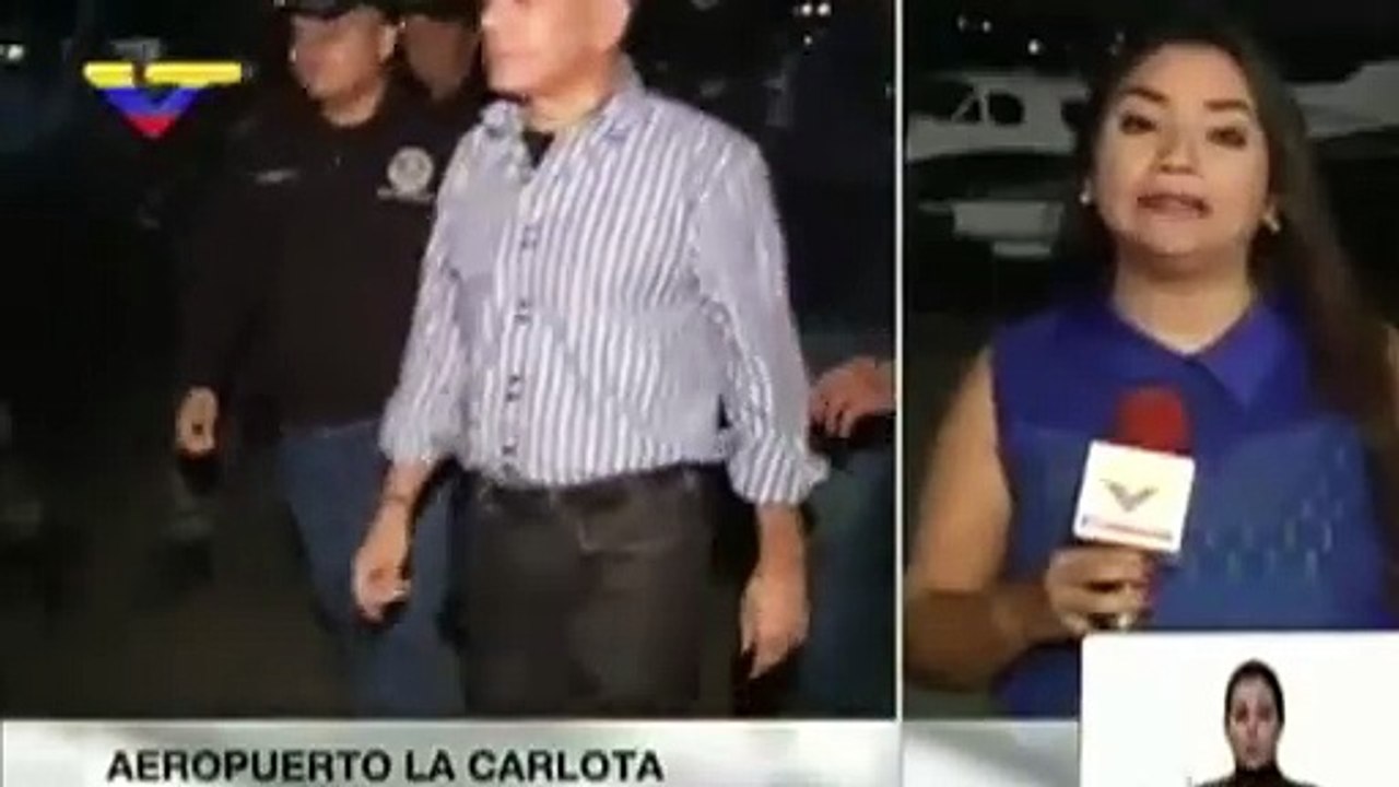 Imágenes del arresto de Manuel Rosales en Venezuela