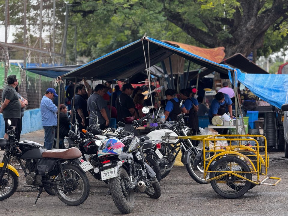 ¿Cómo reportar desperfectos que ocasionan tianguistas en parques de Mérida?
