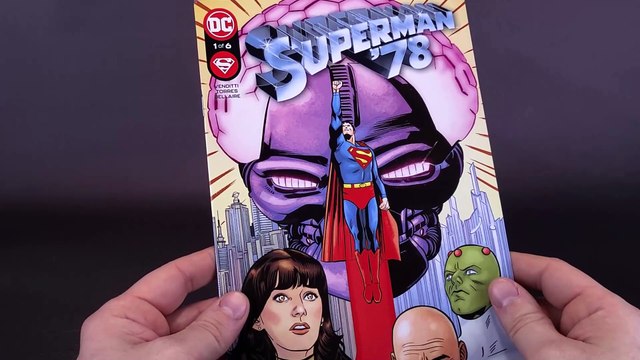 McFarlane Toys DC Direct Page Punchers Superman '78 Comic Superman