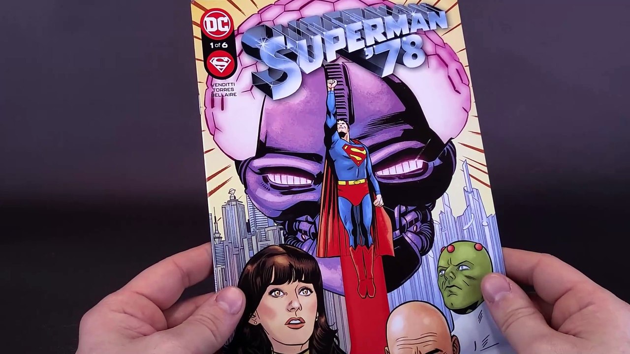 McFarlane Toys DC Direct Page Punchers Superman '78 Comic Superman