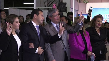 Jimmy Morales alcanza la presidencia de Guatemala