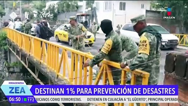 México destina apenas el 1% de presupuesto para la prevención de desastres