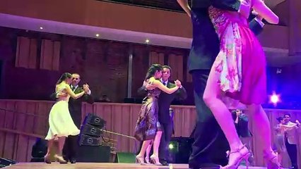 Bailadores se miden en el Mundial de Tango