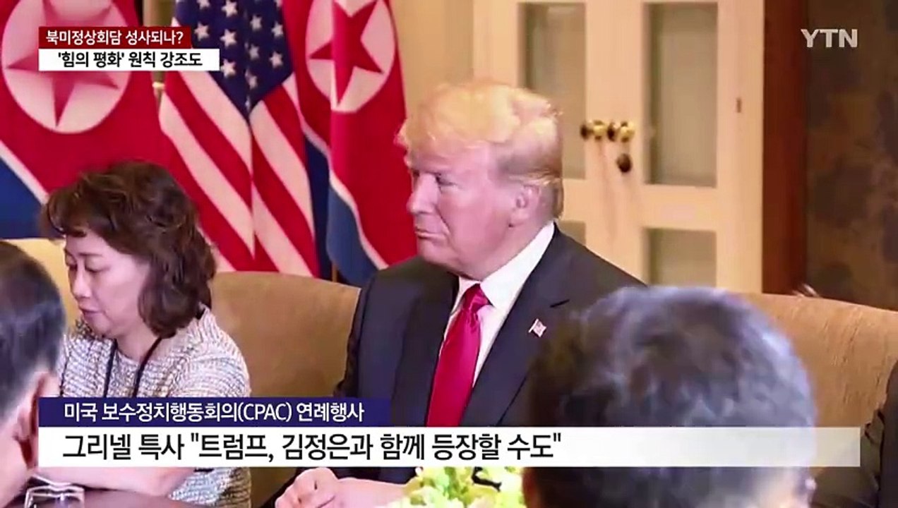 트럼프 대북 특사, 북미정상회담 시사?..."정권 교체 시도 안 해" / YTN