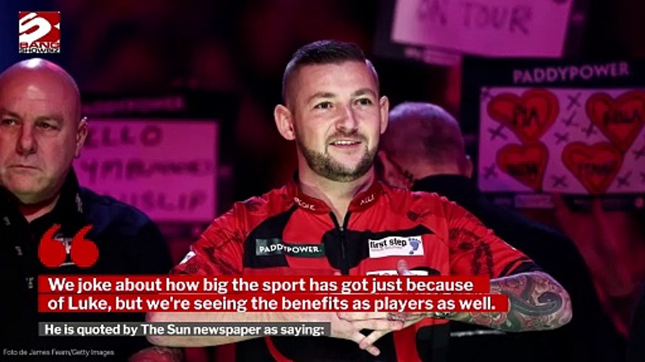 Nathan Aspinall thinks Luke Littler could make darts as popular as 'golf and tennis'