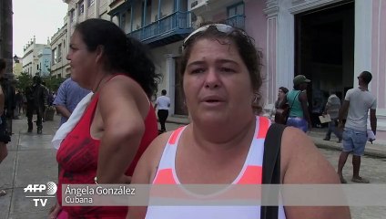 Reacciones en La Habana al anuncio de EEUU