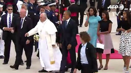 Papa Francisco arriba a EE.UU. en visita de seis días