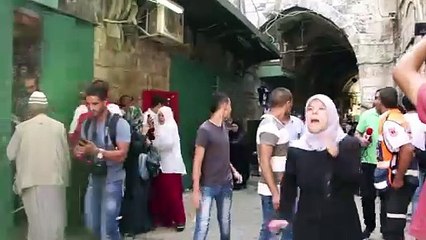 Intensos enfrentamientos en Jerusalén