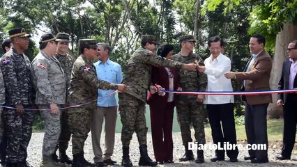 Ejercito inaugura proyecto agricola y ovino-caprino