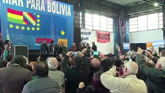 Morales resalta solidaridad del papa con litigio marítimo