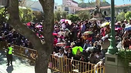 El papa Francisco llega a Bolivia