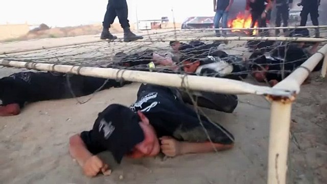 Hamas entrena a palestinos para la guerra