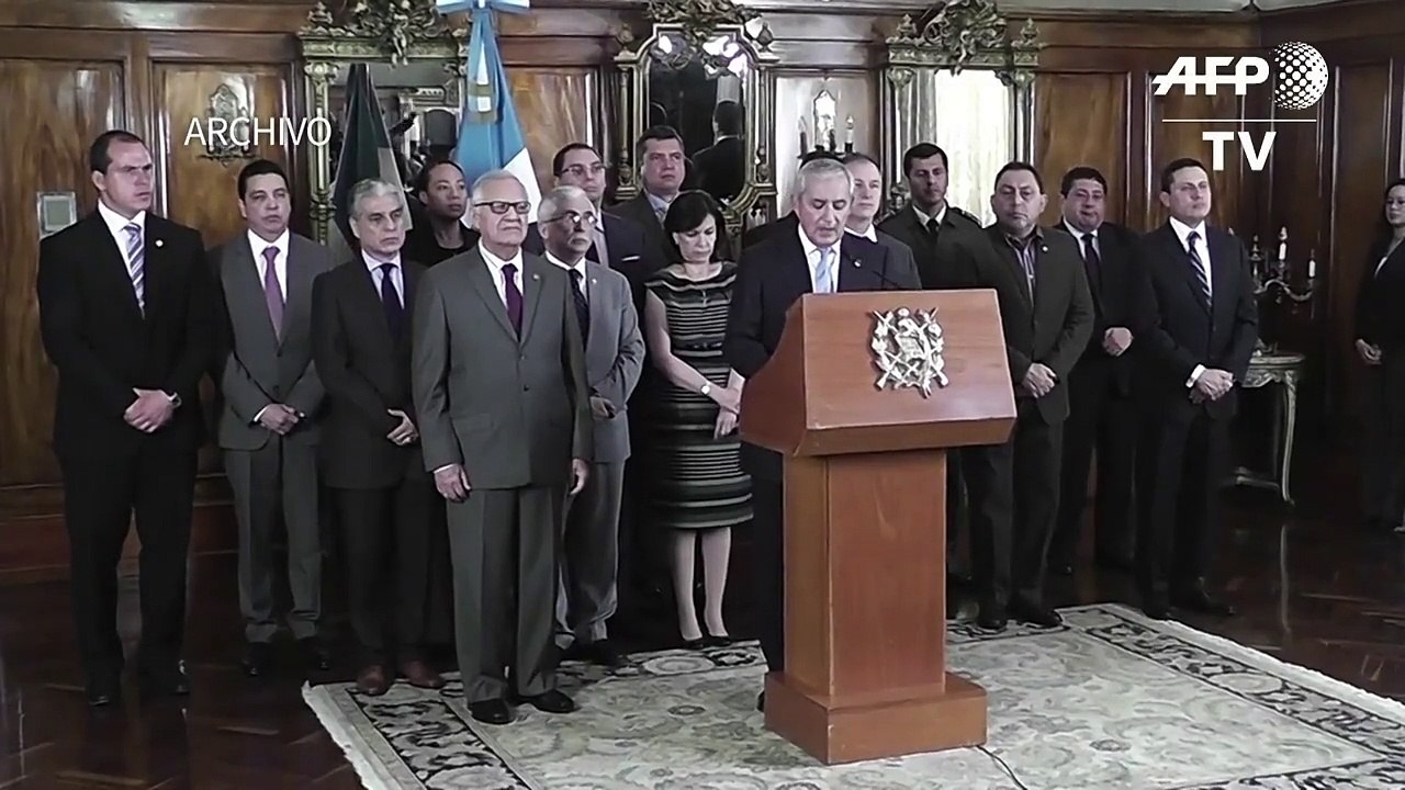 Recomiendan quitar impunidad a presidente de Guatemala