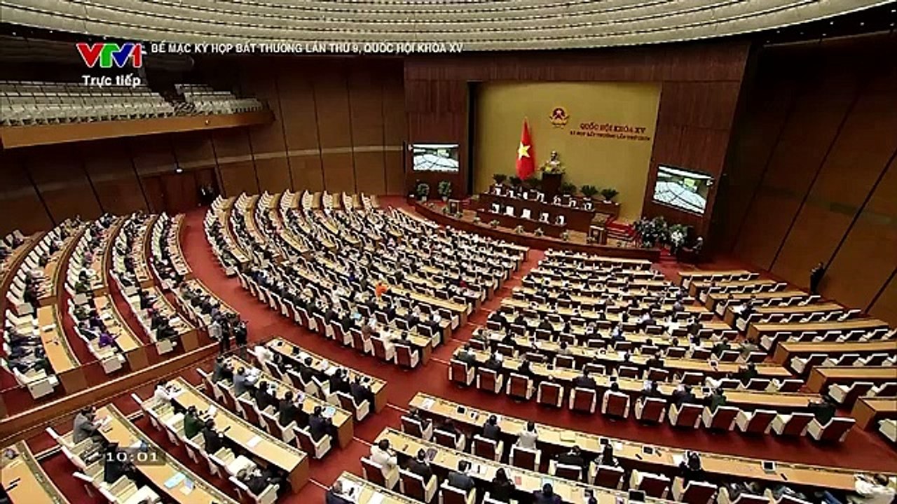 VTV1 | Bế mạc Kỳ họp bất thường lần thứ 9, Quốc hội khóa XV