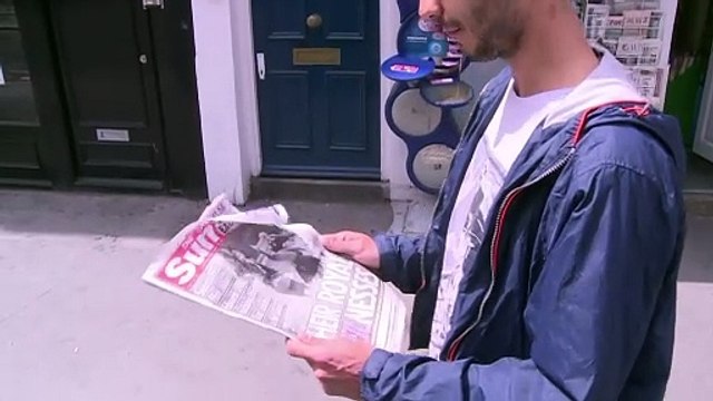 El saludo nazi de la reina Isabel II de Inglaterra