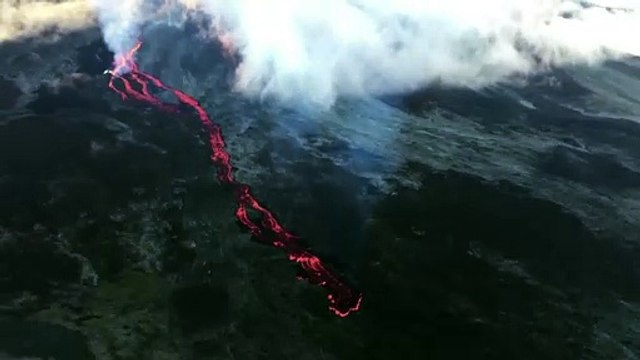 Alerta por erupción en las islas Reunión