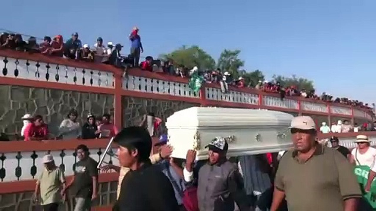Protestas contra proyecto minero en Perú