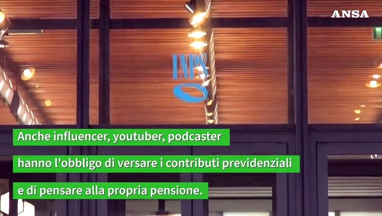 Influencer, youtuber e podcaster: le regole Inps per le pensioni