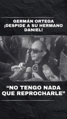 Germán Ortega se despide de su "hermano" Daniel Bisogno