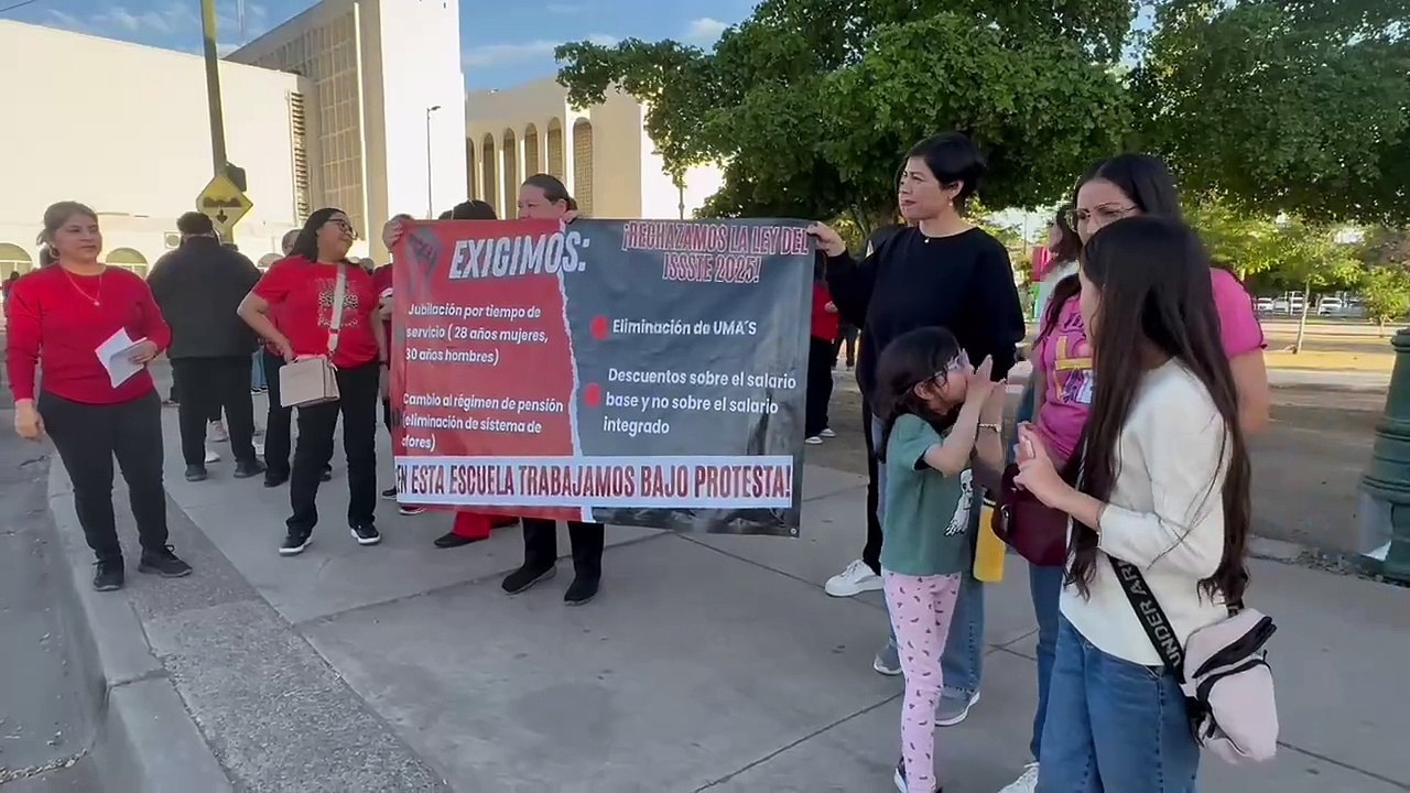 Manifestación maestros