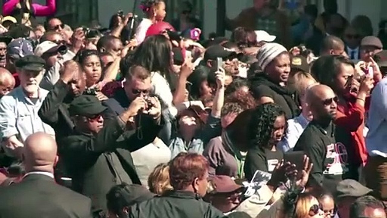 Obama en Selma: nuestra "marcha" no terminó