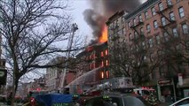 Se incendia edificio en Nueva York