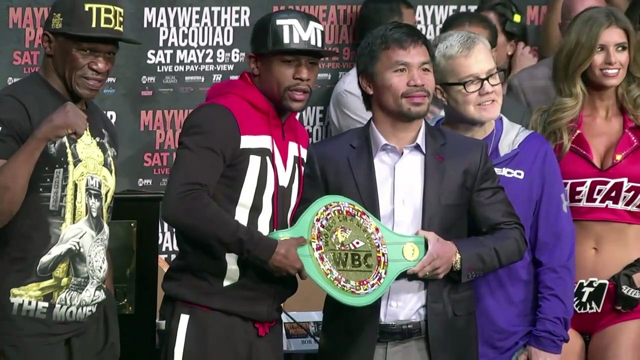 Pacquiao y Mayweather listos para la “pelea del siglo”