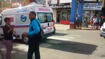 Accidente a la entrada del Barrio Chino