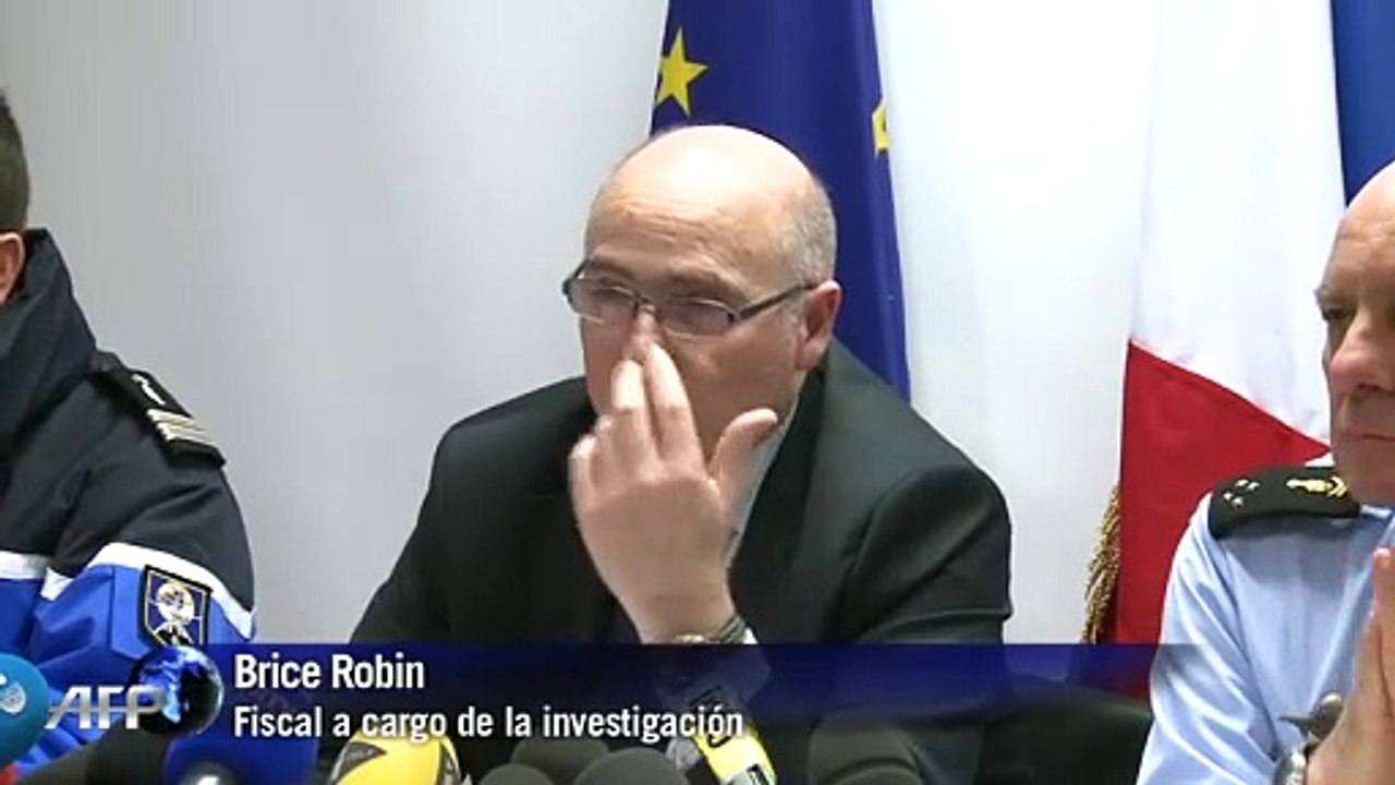 El copiloto "tenía voluntad de destruir el avión"