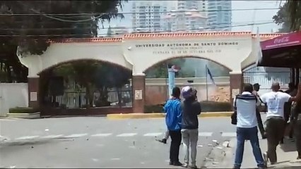 Protestas en la UASD