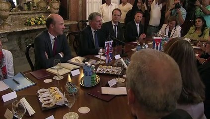 Canciller británico visita Cuba por primera vez desde 1959