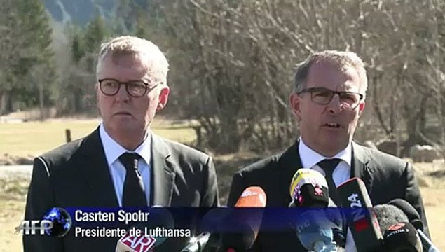Directivos de Lufthansa y Germanwings piden perdón