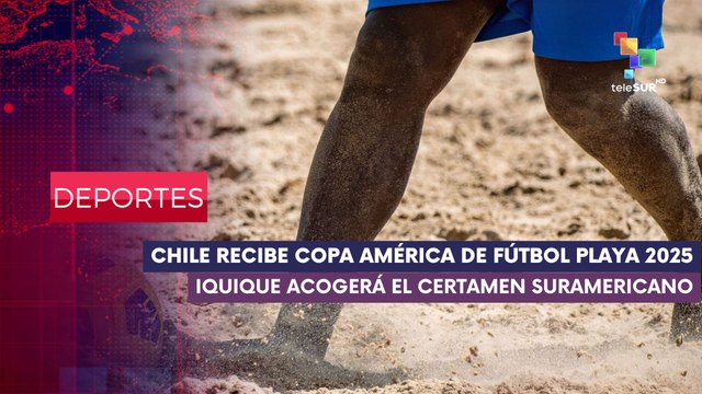 Copa América de Fútbol Playa 2025 DEPORTES EDICIÓN CENTRAL 21-02-2025