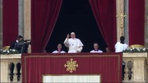 El papa pide fin de guerra siria y paz en Colombia y Venezuela