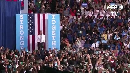 Obama acusa a Trump de debilitar la democracia de EEUU