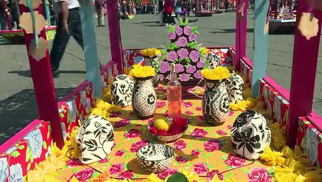 Ofrendas, color y tradición para el Día de Muertos en México