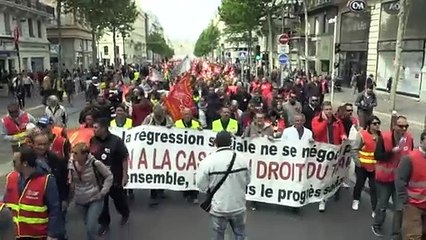 Violentas protestas en Francia contra reforma laboral